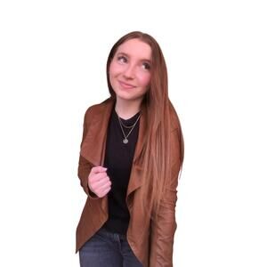 NEW MAURITIUS judith rf jacket in cognac